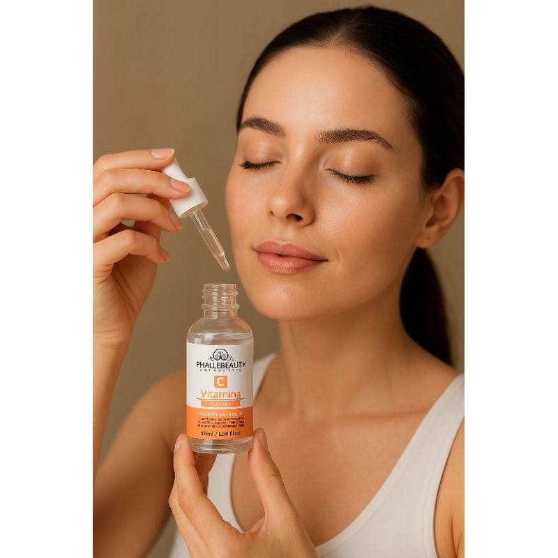 Sérum Vitamina C Oil Free PhalleBeauty – Booster Anti-Aging (30ml)