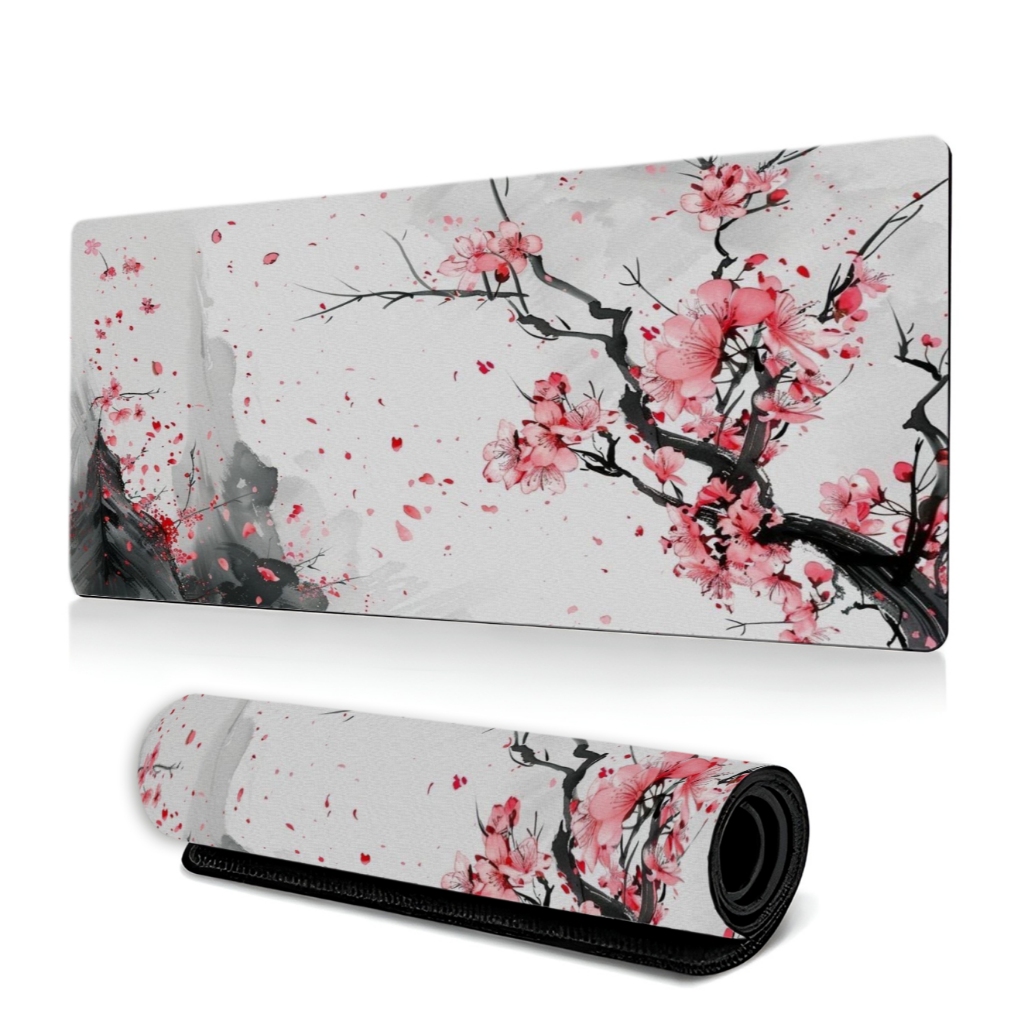 Mouse pad Gamer Estampado jardim florido produto novo acessório