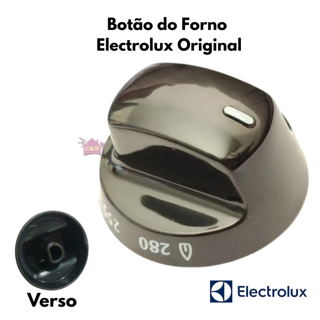 Botao Do Forno Original P/ Fogao Electrolux 50sb 50spb 50sx (4079)