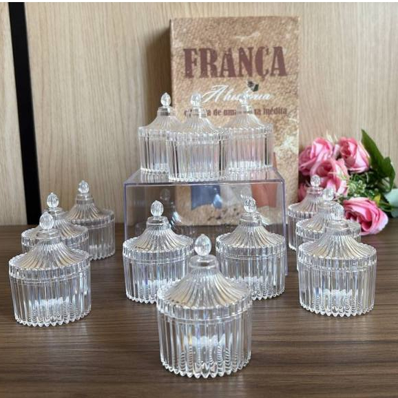 100 mini bomboniere de ACRÍLICO  7,5x5,5cm lembrancinha casamento aniversário 15 anos em Oferta na Shopee