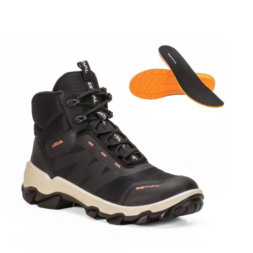 Bota De Segurança Hybrid Confortável Estival Future Black Com Palmilha PU CA 47843