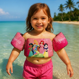 Boia de braço infantil Colete Salva-Vidas Para Praia e Piscina Desenho Animado Princesas Delicadas em Oferta na Shopee