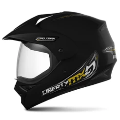 Capacete Pro Tork Liberty Mx Vision Motocross Trilha Fechado