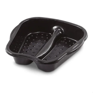 Bacia Pedicure Para Pés Preta Multiuso Profissional De Plastico Reforçado em Oferta na Shopee