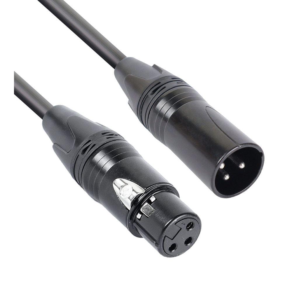 CABO MICROFONE PROFISSIONAL 2 A 5  XLR MACHO+ XLR FÊMEA 2  SONN em Oferta na Shopee