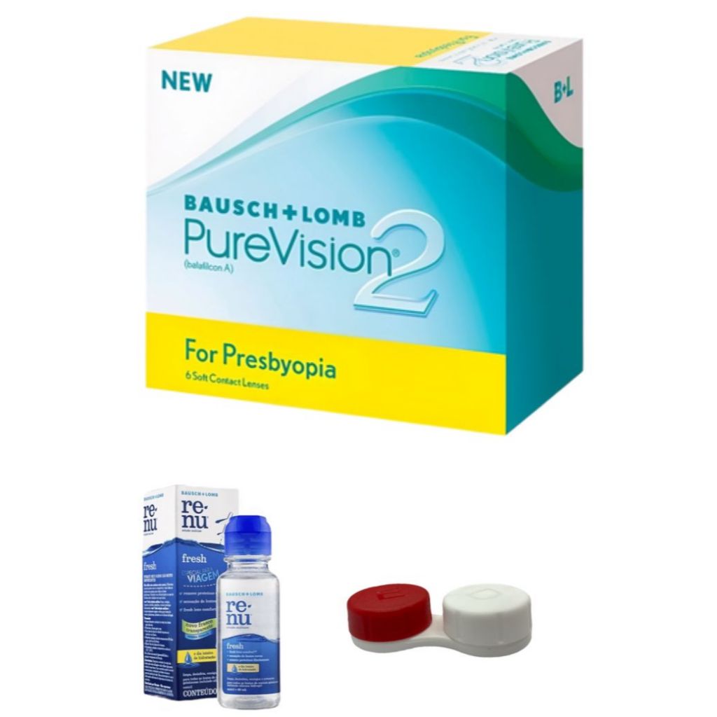 Lente De Contato Purevision 2 Multifocal Bausch Lomb
