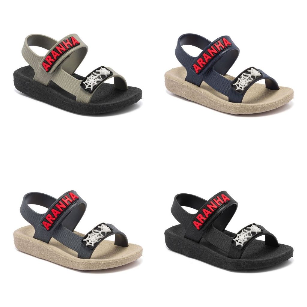 Sandália Infantil Menino Masculina Papete Esportiva Confortável Leve