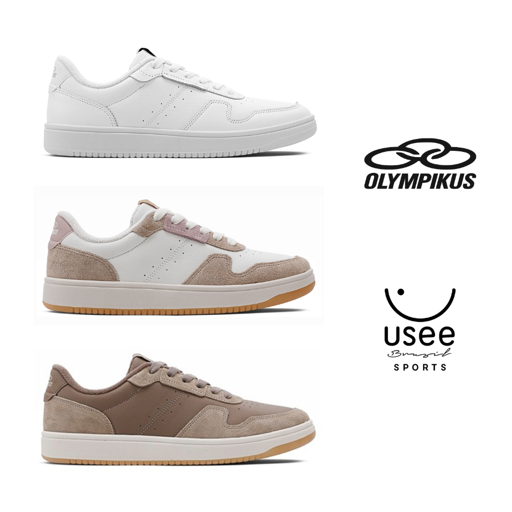 Tênis Olympikus Eros Masculino Casual Urbano Clássico Sola Reta Original