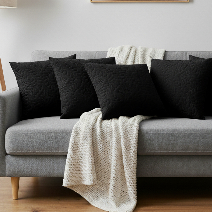 Kit 4 Capas De Almofada 40cmx40cm Matelada Ultrassônico em Oferta na Shopee