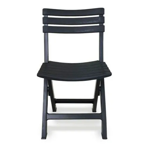 Cadeira De Plastico Dobravel Imitação De Madeira Para Barzinho Restaurante Area Modelo Rustico