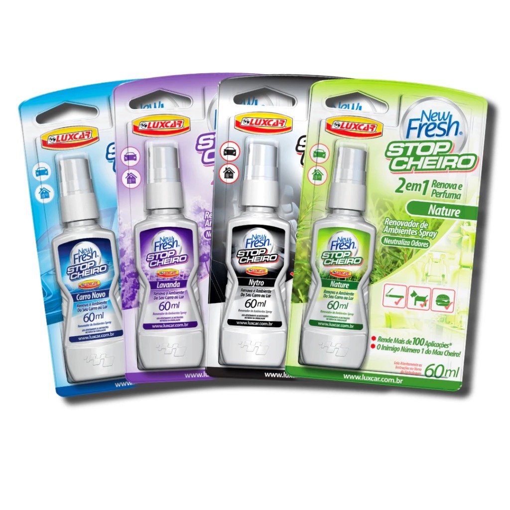 Cheirinho para Carro Lavanda e Cheiro Carro Novo 60ml – Odorizante Automotivo em Oferta na Shopee