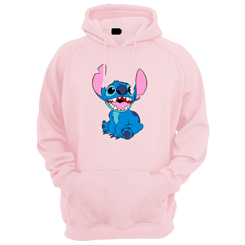 Blusa de Frio Moletom Plus Size Lilo e Stitch Tamanhos Especiais Unissex
