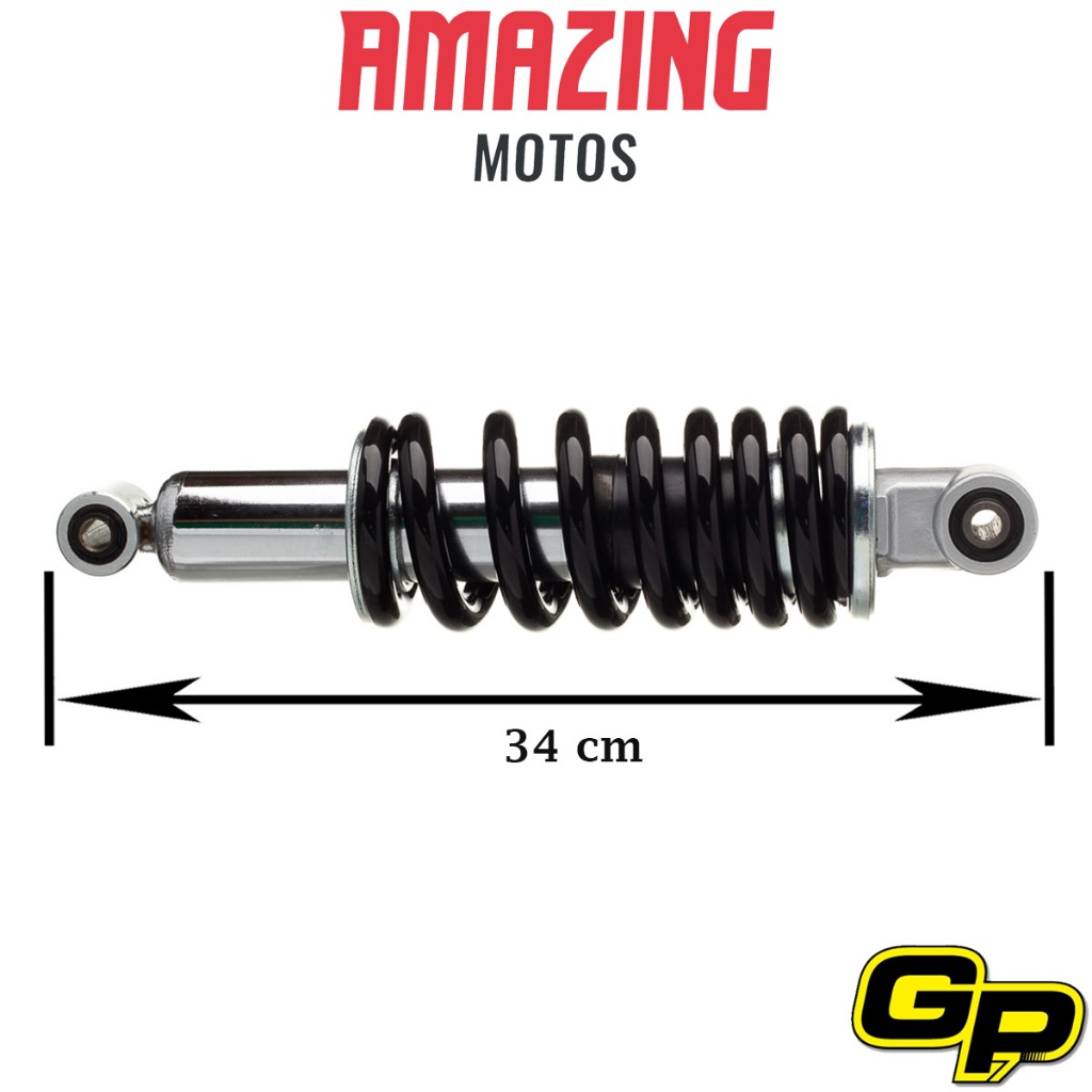 Amortecedor Honda Nxr Bros 150 2011 2012 2013 2014 Buxi — imagem 2 de 2