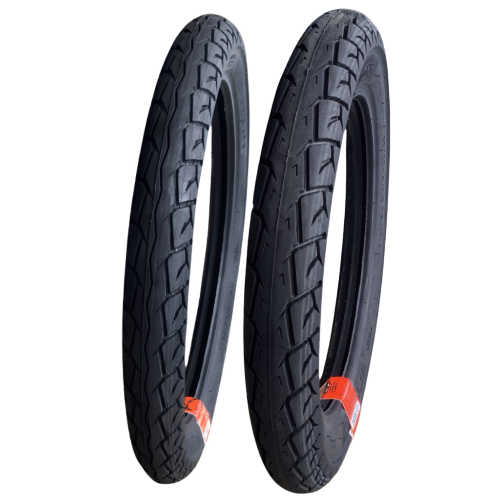 Par Pneu Moto 80/100-18 + 100/90-18 Matrix Levorin em Oferta na Shopee