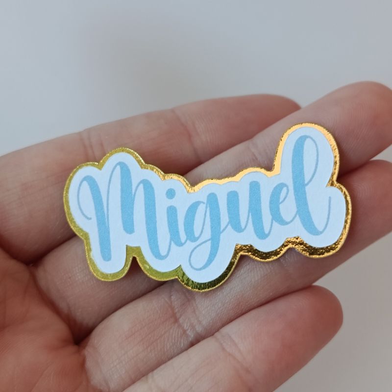 Apliques com nomes  para lembrancinhas - tubetes - toppers em Oferta na Shopee