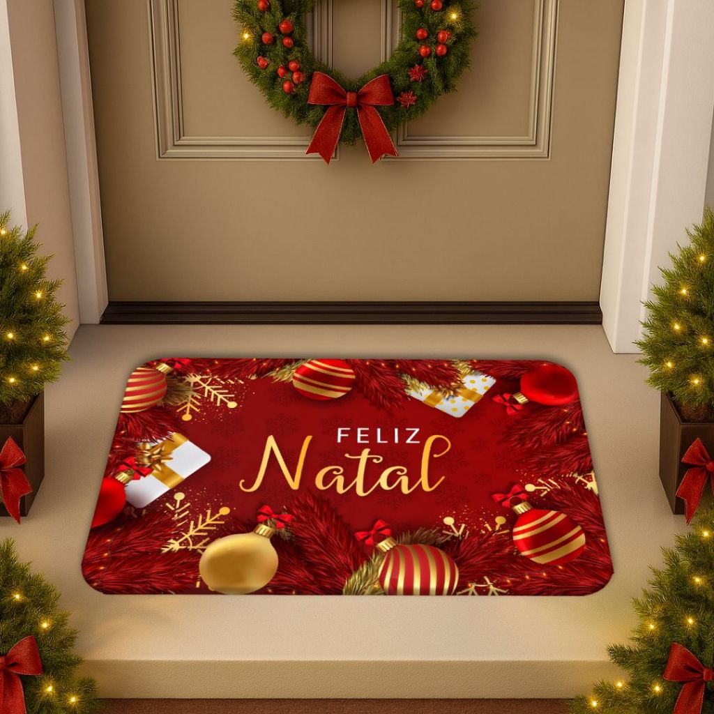 Tapete Entrada Casa Natal - Comprar com Melhor Preço em Decoração