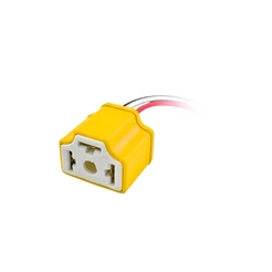 Soquete Farol Lâmpada H4 C/fio 1,5mm - Super Branca E Xenon