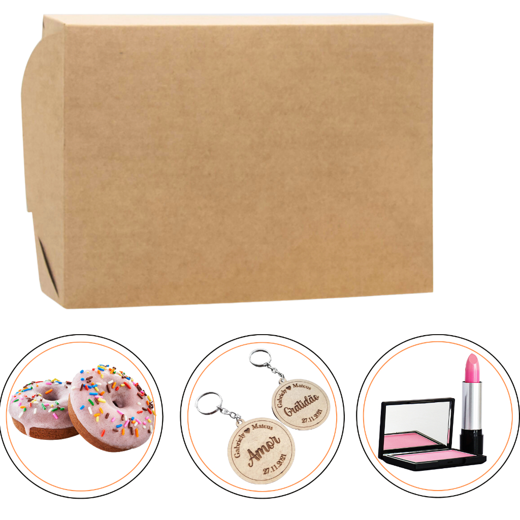 20 Caixas De Presente 15x11x3,5| Retangulares