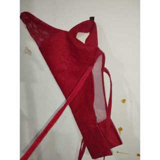 Sacola simples de tecido suede em Oferta na Shopee