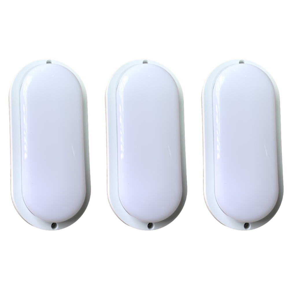 Kit 3x Arandela Tartaruga Sobrepor LED Até 20W IP65 6000K Bivolt Externa/Interna Com Acabamento em Oferta na Shopee