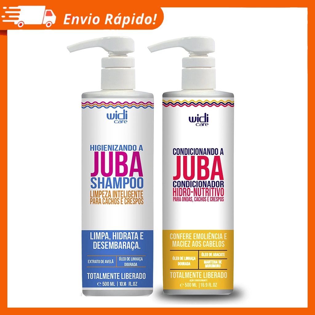 Kit Juba Higienizando Shampoo e Condicionando Condicionador - Widi Care