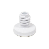 Pé Nivelador Lavadora Brastemp Consul  Branco