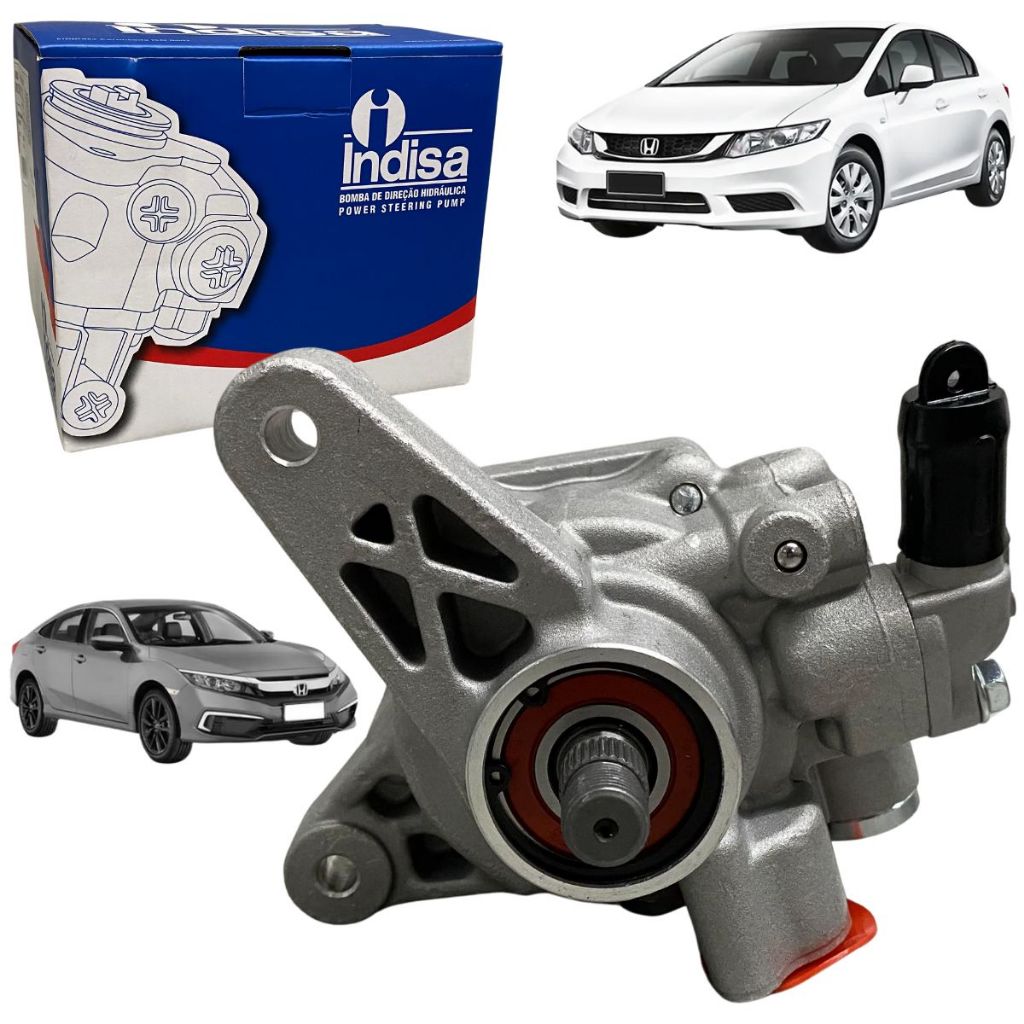 Bomba De Direção Hidráulica Para Honda Civic Ex Lx Lxl 1.7 16v 2001 2002 2003 2004 2005 2006