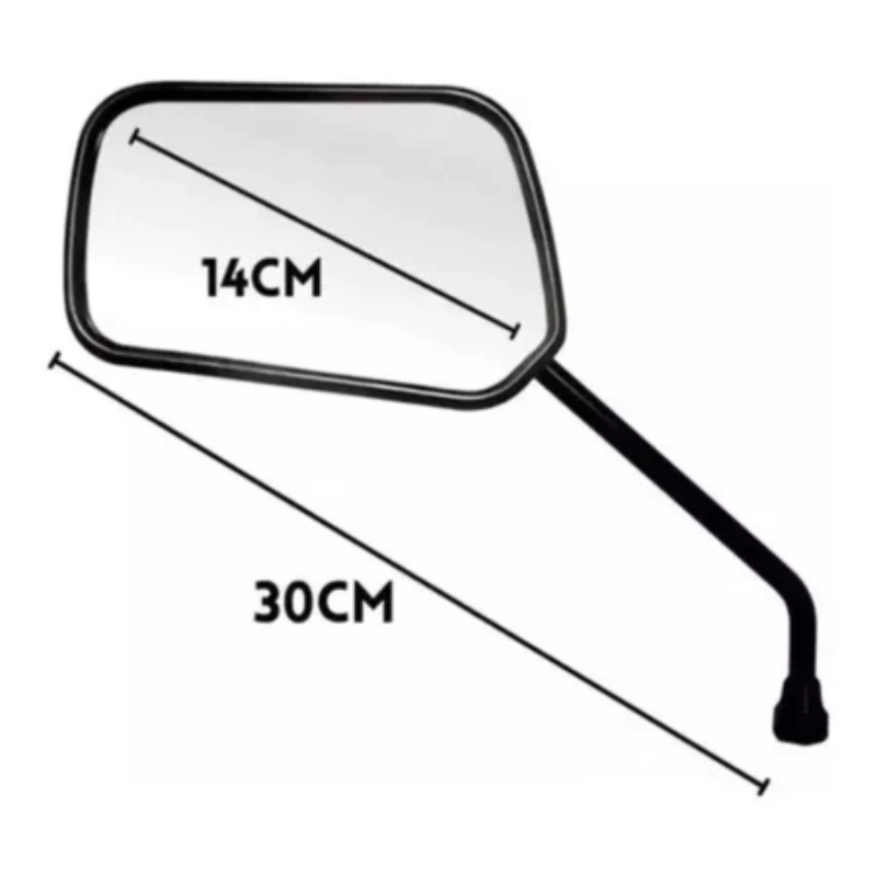Retrovisor Moto Titan 150 2004 a 2008 Titan 125 1991 a 1999 Modelo original ENVIO IMEDIATO