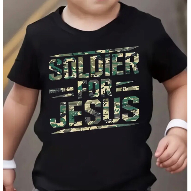 Camisa Camiseta Infantil SOLDIER Lançamento Premium Confortável Estilosa Exelente Acabamento 100% Algodão