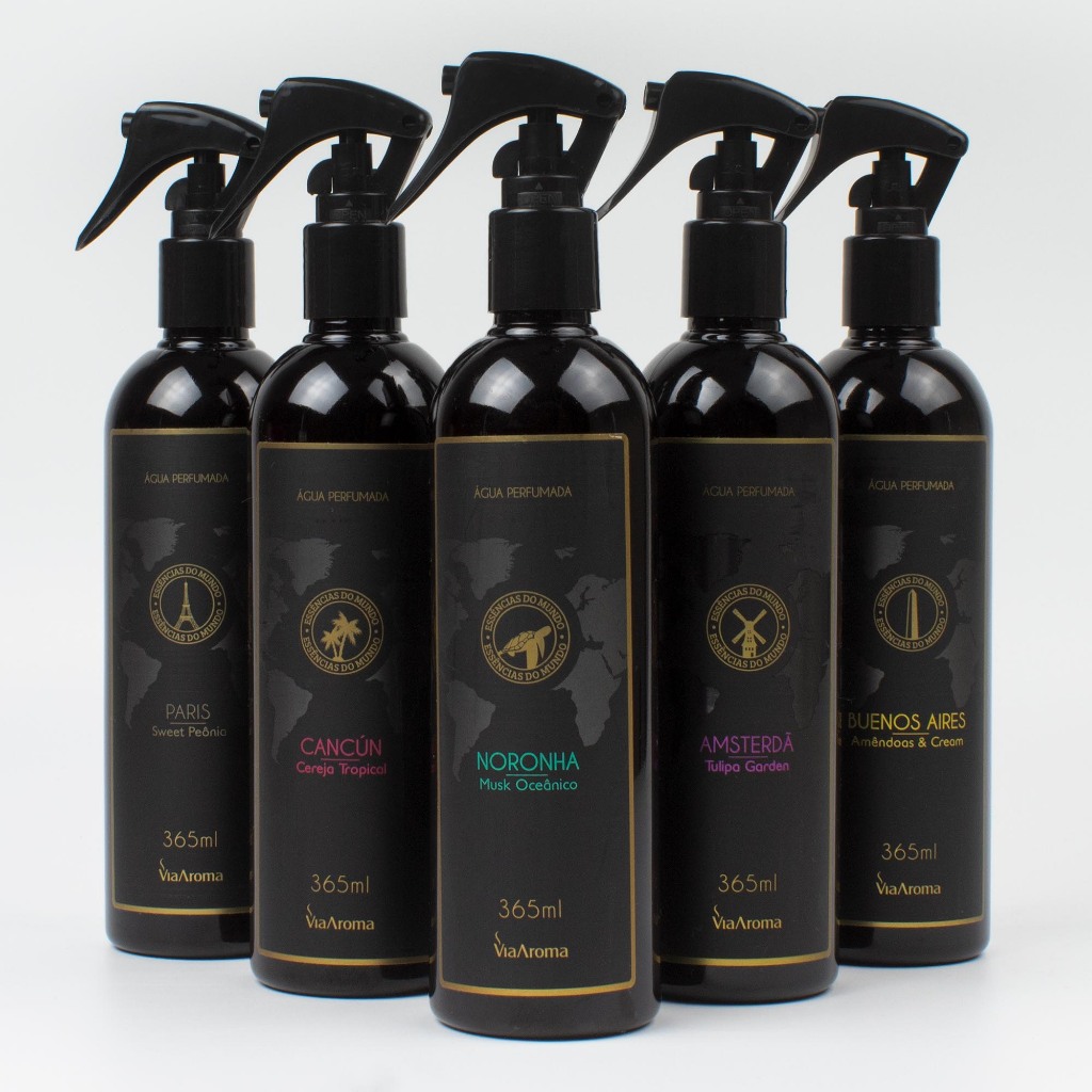 Água Perfumada para Tecidos Linha Mundo Via Aroma 365ml Diversas Fragrâncias ESCOLHA PELO CHAT em Oferta na Shopee