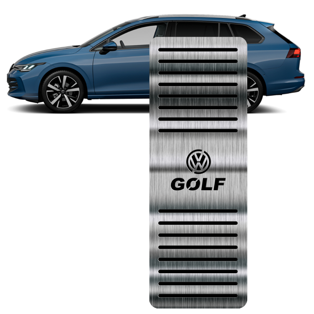 Descanso de pé Aço Inox para Volkswagen Golf Variant