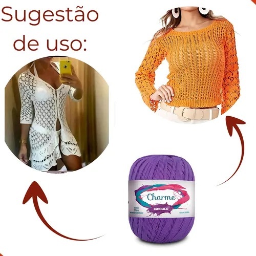 Linha Fio CHARME 396m CÍRCULO (1 ou 2 unidades) — imagem 2 de 2
