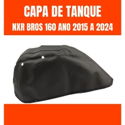 Capa Do Tanque Honda Nxr Bros 160 De 2015 A 2024 Sem Logo
