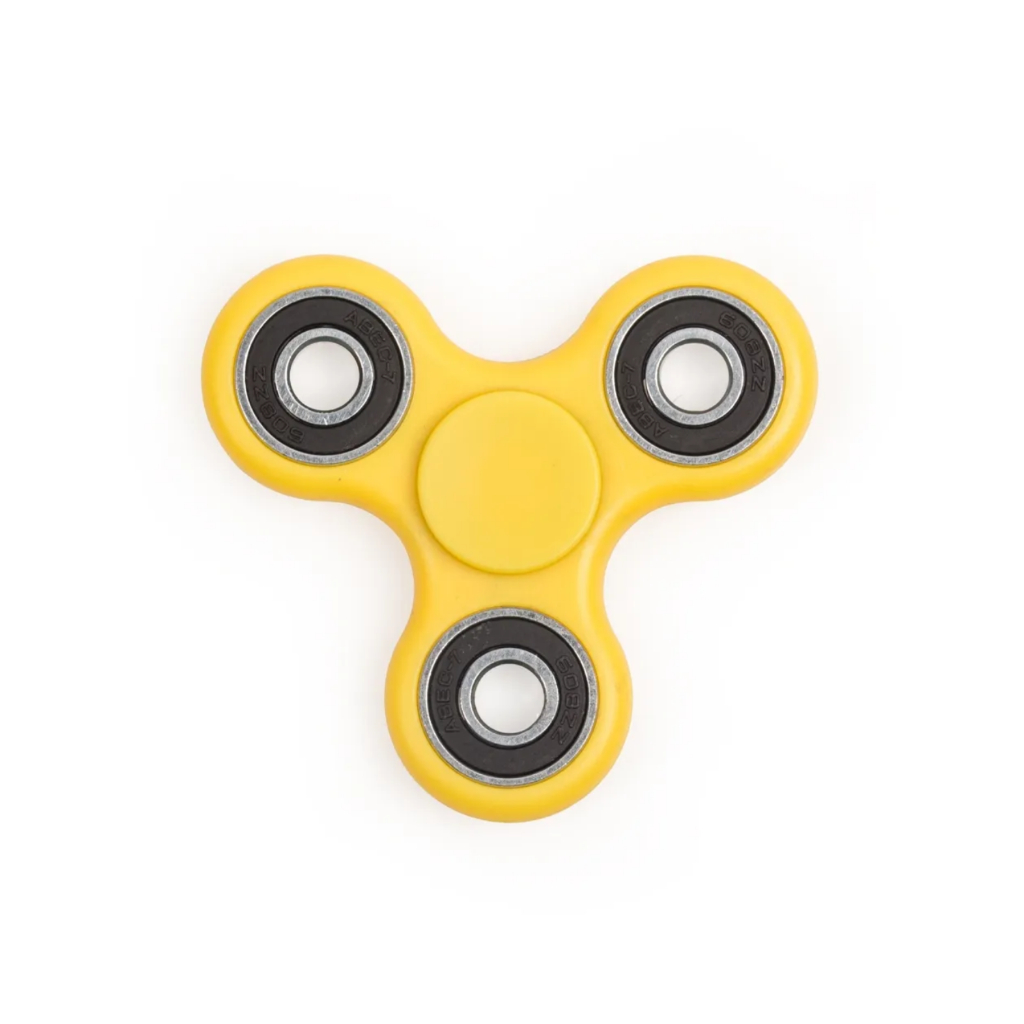 Hand Spinner Amarelo – Anti-Stress e Ansiedade - Pode Ser Seu