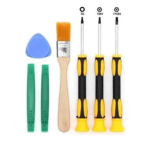 Kit Chave Torx T6 T8 T10 Compatível Com Ps3 Ps4 Cooler Xbox 360 One