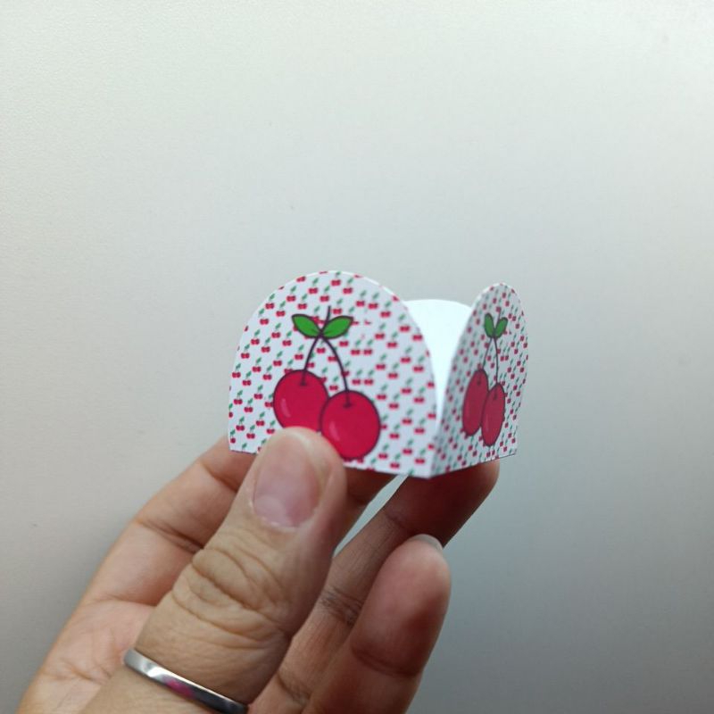 Envio Rápido - Forminha para Brigadeiro e Docinhos Cereja Cerejinhas Lembrancinhas Festas Aniversário Mêsversário