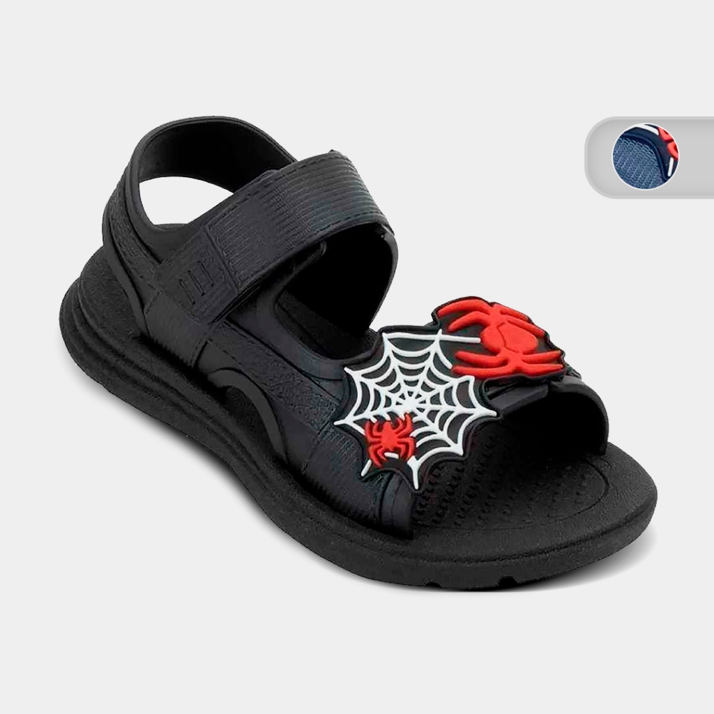 Sandalia Papete Menino Aranha Baby Spider Luelua 131003 em Oferta na Shopee