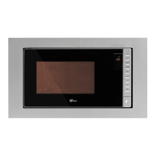 MICRO-ONDAS DE EMBUTIR FISCHER FIT LINE 25L INOX COM FUNÇÃO DESCONGELAR