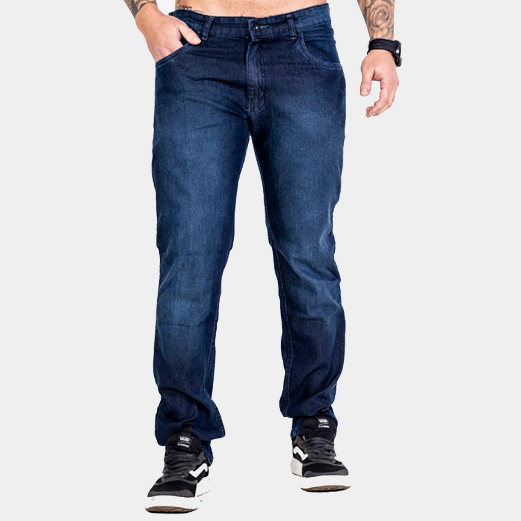 Calça Jeans Masculina 36 ao 56 Com Elastano Alta Qualidade Super Desconto Envio Rapido Aproveite