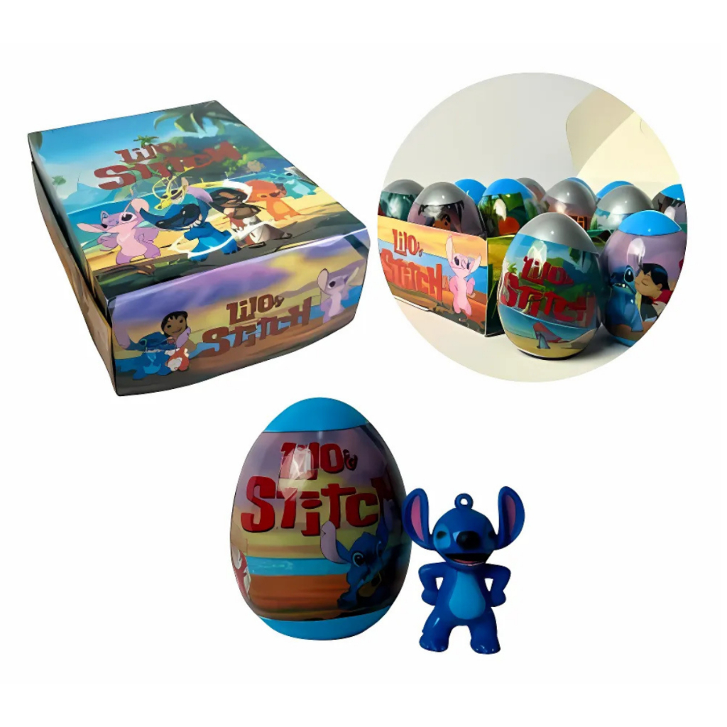 Kit Ovo Surpresa Lilo Stitch Caixa Brinquedo Infantil Ovos Crianças Meninos Meninas em Oferta na Shopee