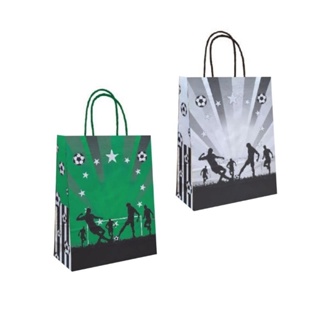10 Sacola de Papel Festa Futebol 22x18x9 Sacola Lembrancinha Futebol Aniversário Times Decoração Festas Infantil em Oferta na Shopee