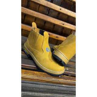 BOTINA NEW COURO LEGÍTIMO BOTA AGRICULTURA SOLADO BORRACHA COUNTRY TRABALHO em Oferta na Shopee