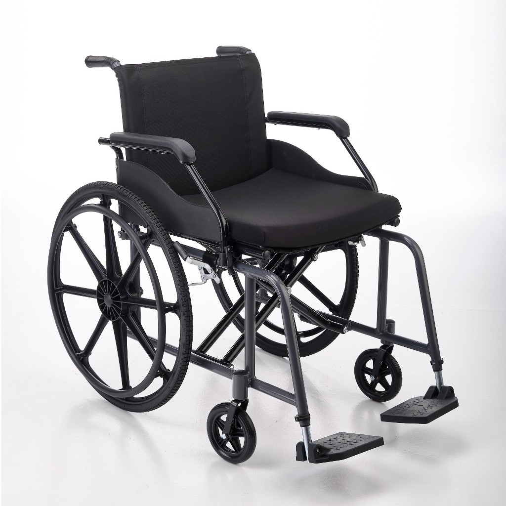 Cadeira De Rodas Plus Pneus Pu Resistente 130kg Prolife