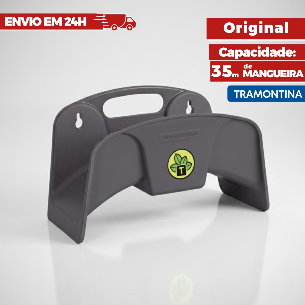 Suporte Fixo Para Mangueira de Jardim Tramontina Reforçado em Oferta na Shopee
