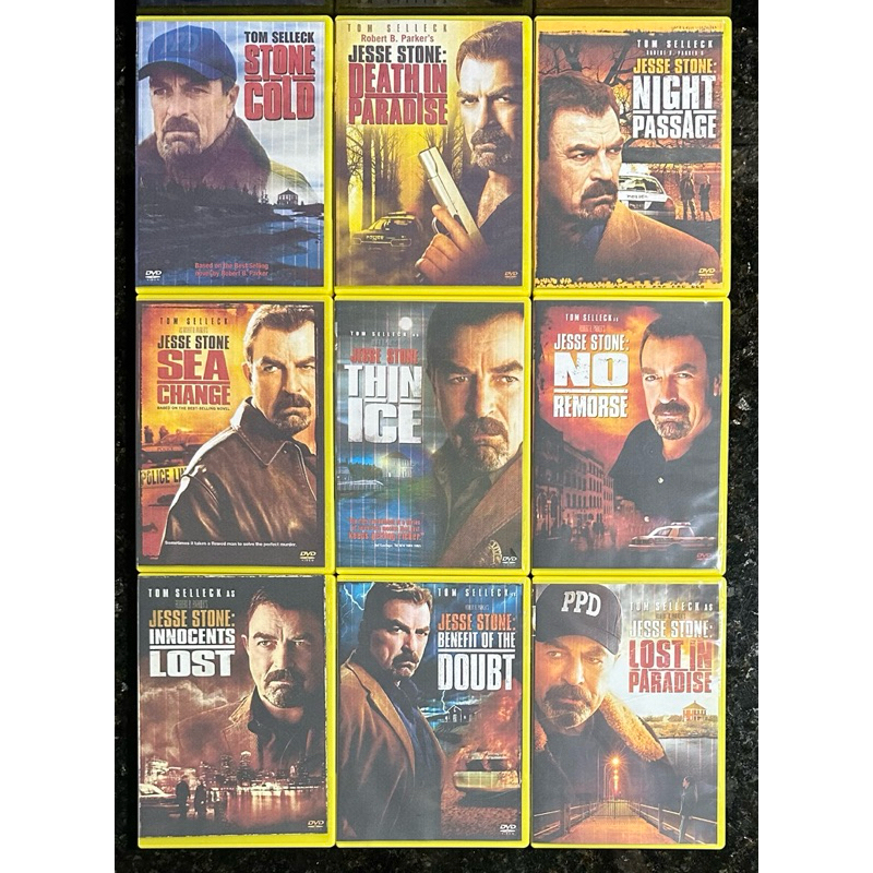 DVD - JESSE STONE - OS 9 FILMES (LEGENDADO)