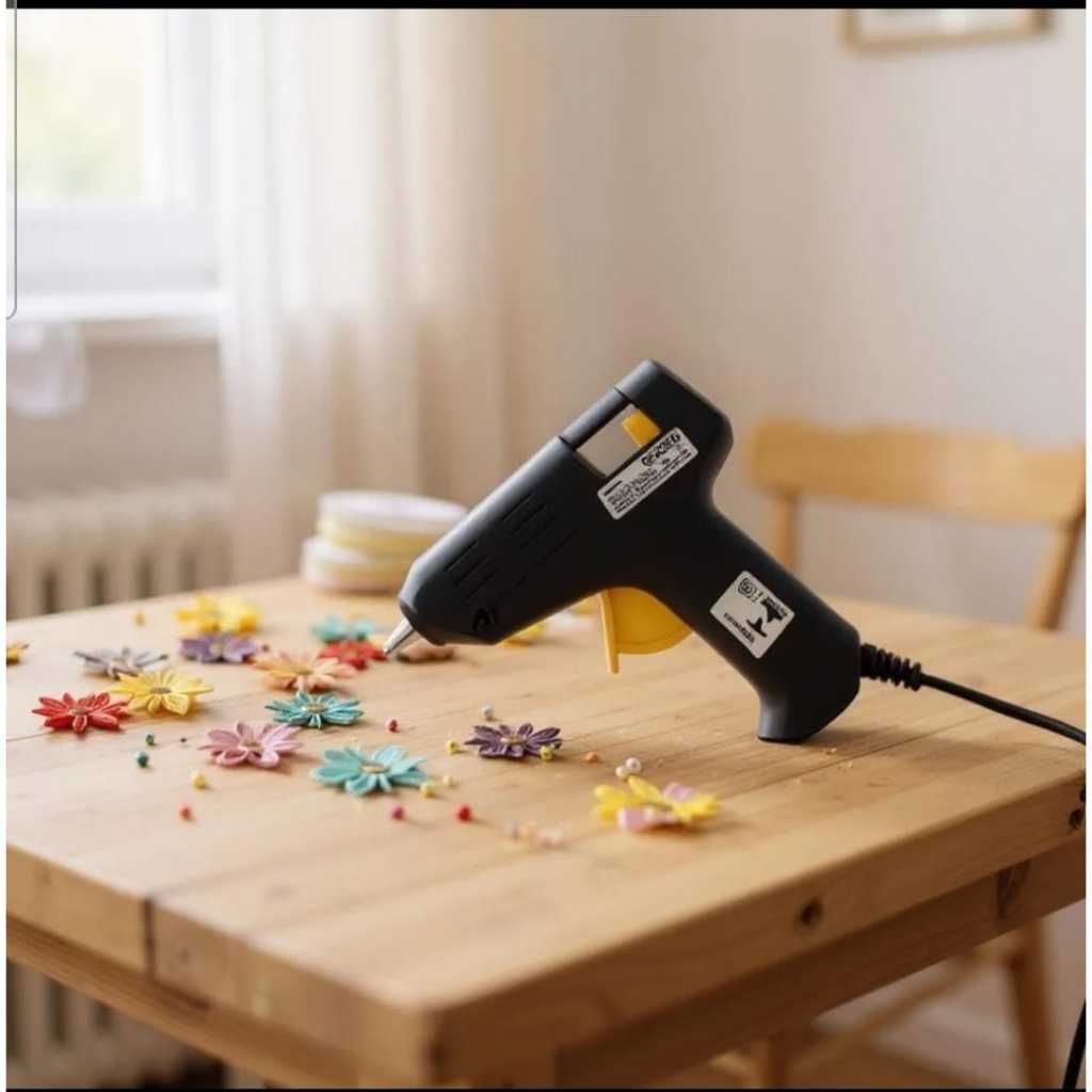 Pistola Cola Quente Pequena Compacta Bivolt 8w Para Artesanato Reparo Precisao bivolt