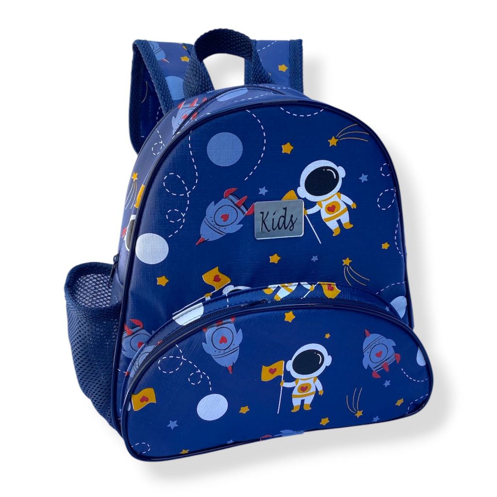 Mochila Maternidade Menino Bolsa Astronauta Para Passeio Creche Escola de Costas Bebê em Oferta na Shopee