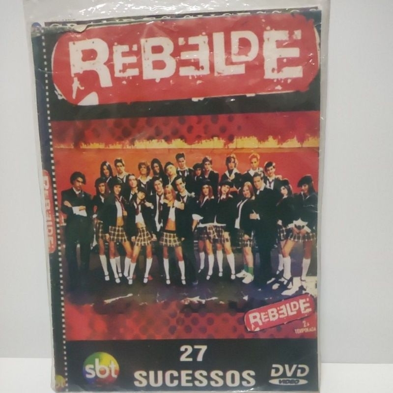 dvd rebelde 27 sucessos novo