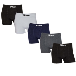 Kit 2 ou 5 cuecas boxer Wilson Microfibra Original em Oferta na Shopee