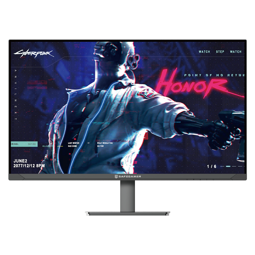 Monitor Gamer Safe Gamer 27 FHD 180Hz 1MS HDMI DP IPS Preto em Oferta na Shopee